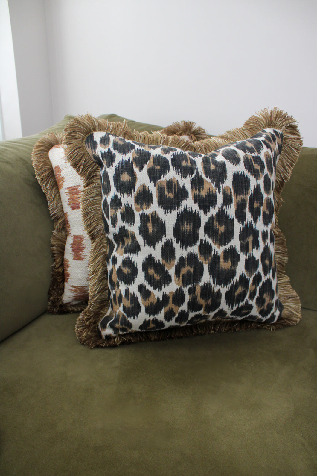 NEW! Leopard Cushion